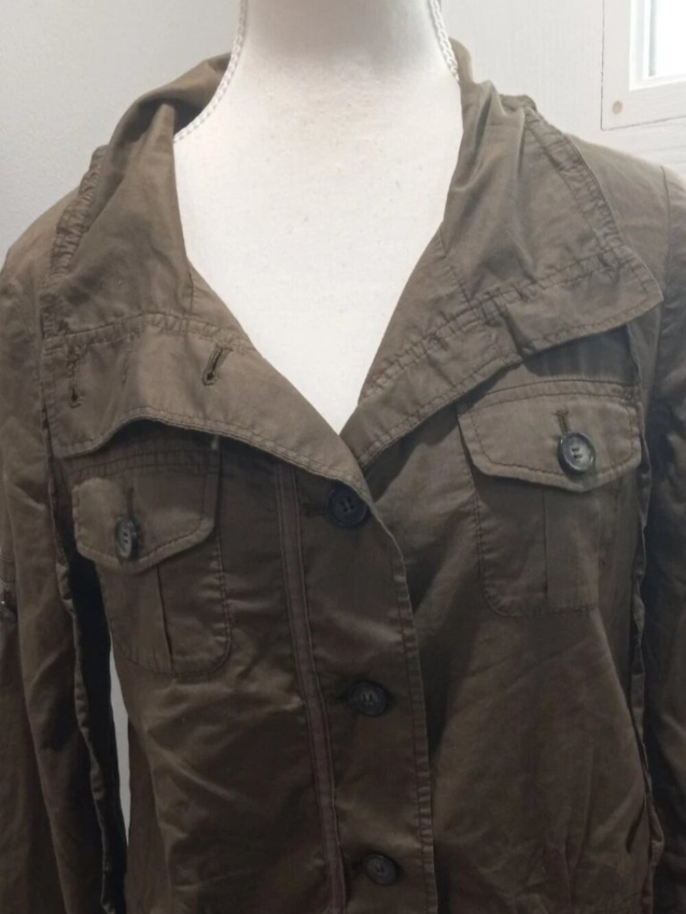 Loft Ann Taylor Women Layering Shirt Top Jacket Size Medium